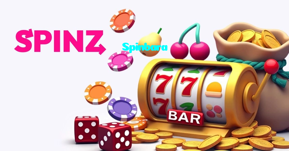 Spinbara casino presented on mobile device in Pakistan with slots and live games